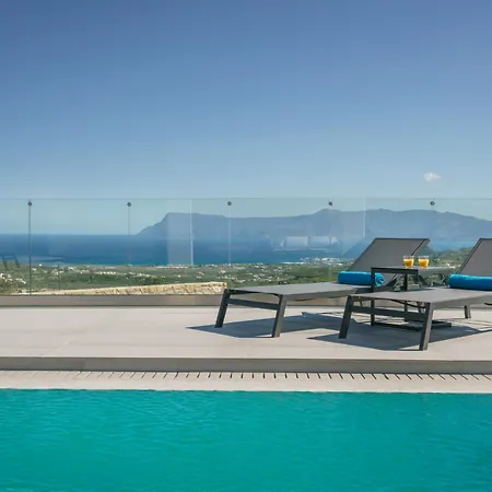 Villa Luxury New Sea Breeze With Private Pool, Jacuzzi And Playroom Gramvousá