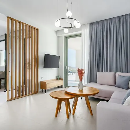 Luxury New Sea Breeze With Private Pool, Jacuzzi And Playroom * Gramvousá
