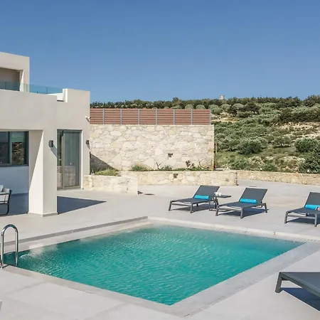 Luxury New Sea Breeze With Private Pool, Jacuzzi And Playroom Gramvousá